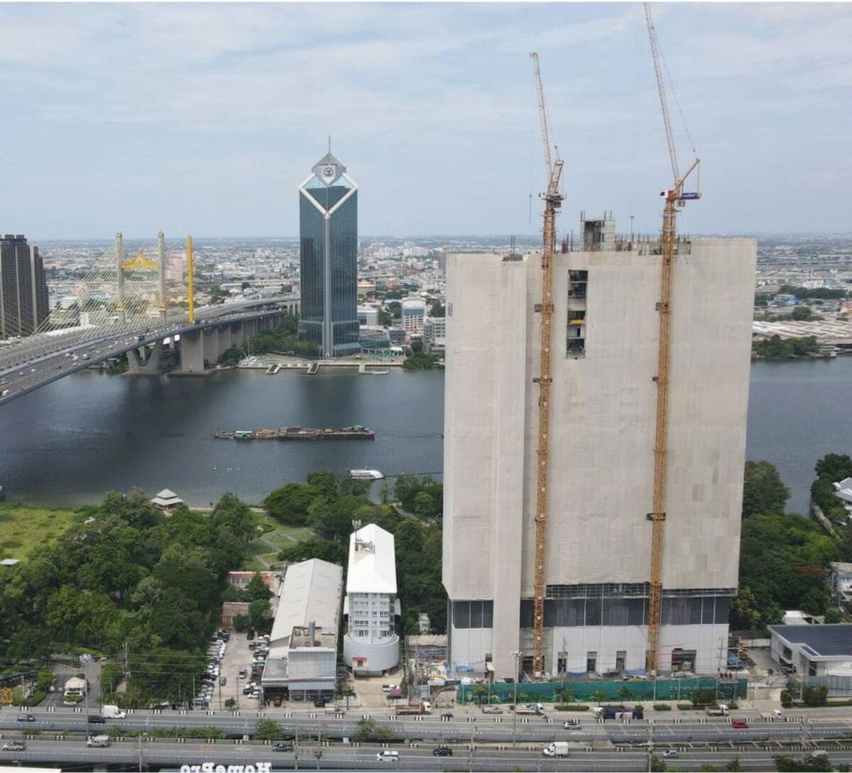 One River Rama 3 Construction Progress